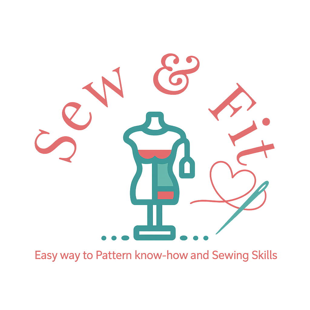 Sew & Fit Logo Transparent
